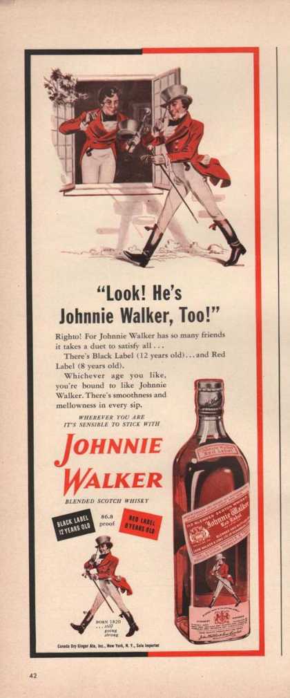 vintage johnnie walker ad | Creative Ads and more...