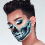 Electric Skeleton Makeup For Halloween