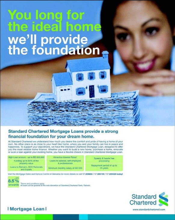 Standard Chartered Mortgage Loan ad | Creative Ads and more...