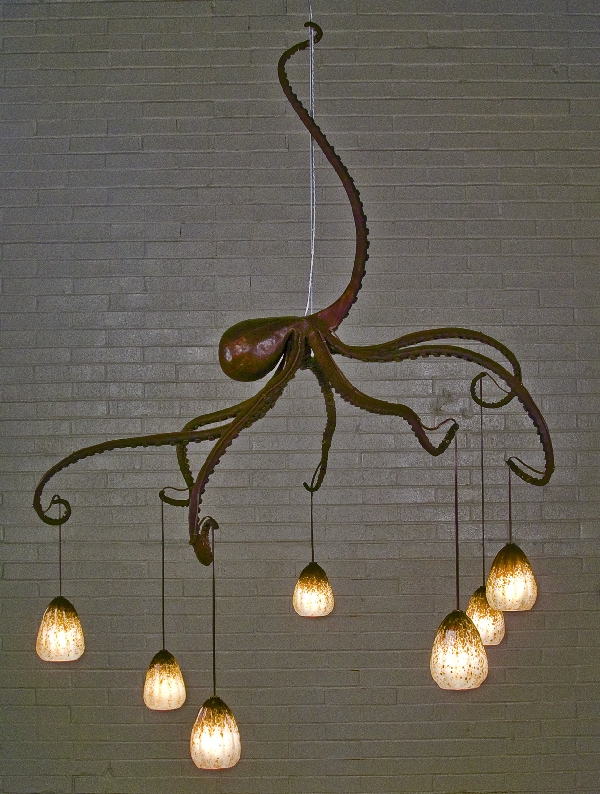 Awesome Octopus chandelier