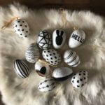 Black And White Easter Eggs 3