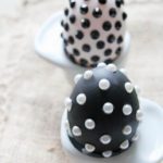 Black And White Easter Eggs Decoration Idea