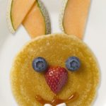 Easter Bunny Pancakes Idea