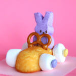 Easter Bunny Race Car Treats With Peeps