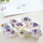 Hand Painted Watercolor Eggs 2