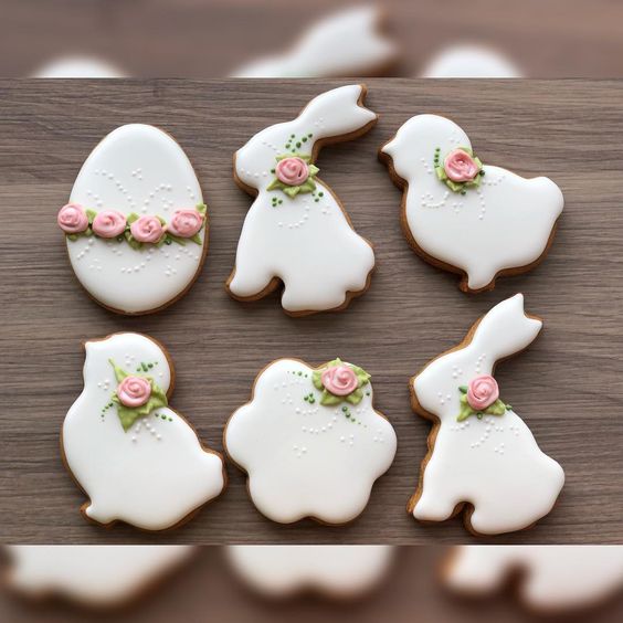 White Easter Cookies
