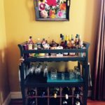 DIY Bar Cart From Old Changing Table