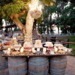Wine Barrel Outdoor Table