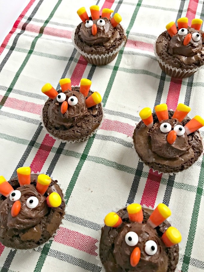 Thanksgiving Turkey Brownies