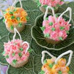 Blooming Bunny Ear Cupcakes