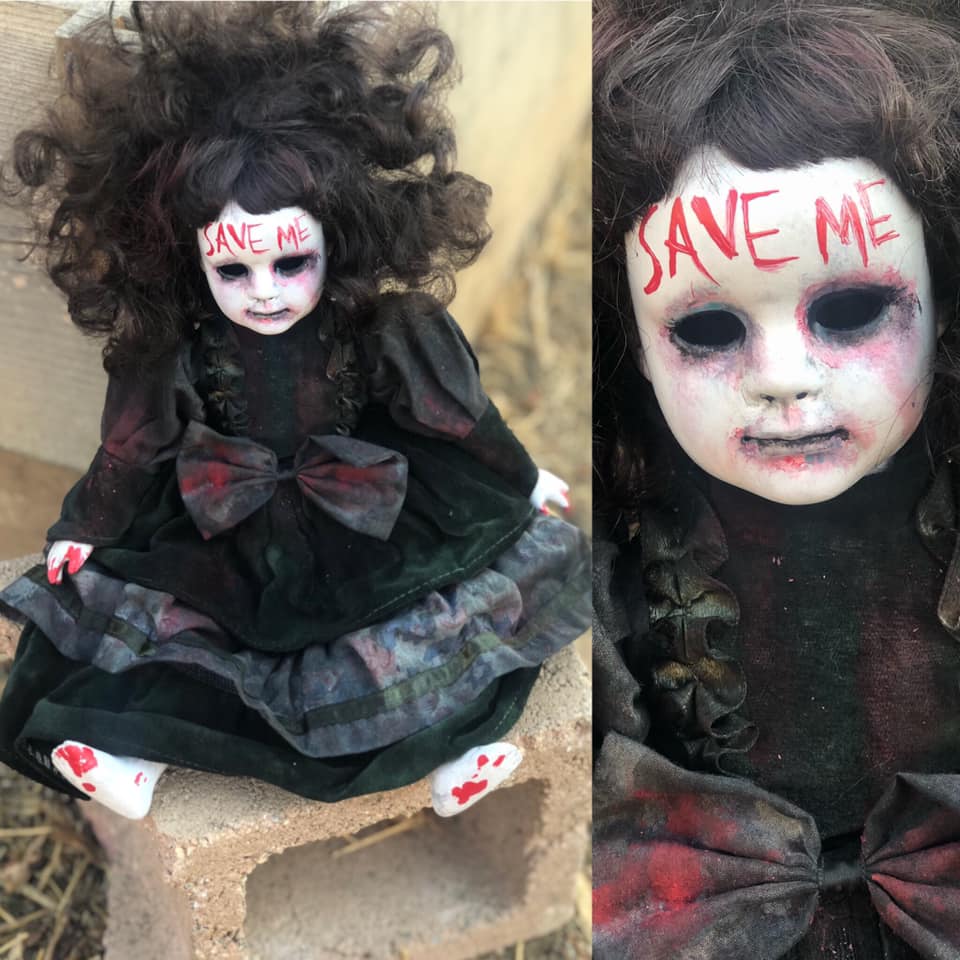 Creepy Halloween Doll 6