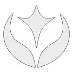 Pokemon Fairy Type Symbol Stencil