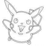 Pokemon – Pikachu Stencil