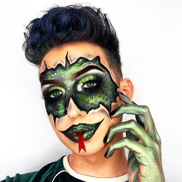 Reptile Halloween Makeup