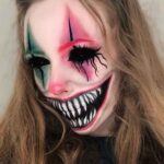 Crazy Clown Makeup Halloween