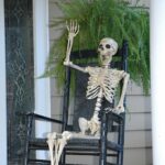 Greeting Skeleton Outdoor Halloween Decoration