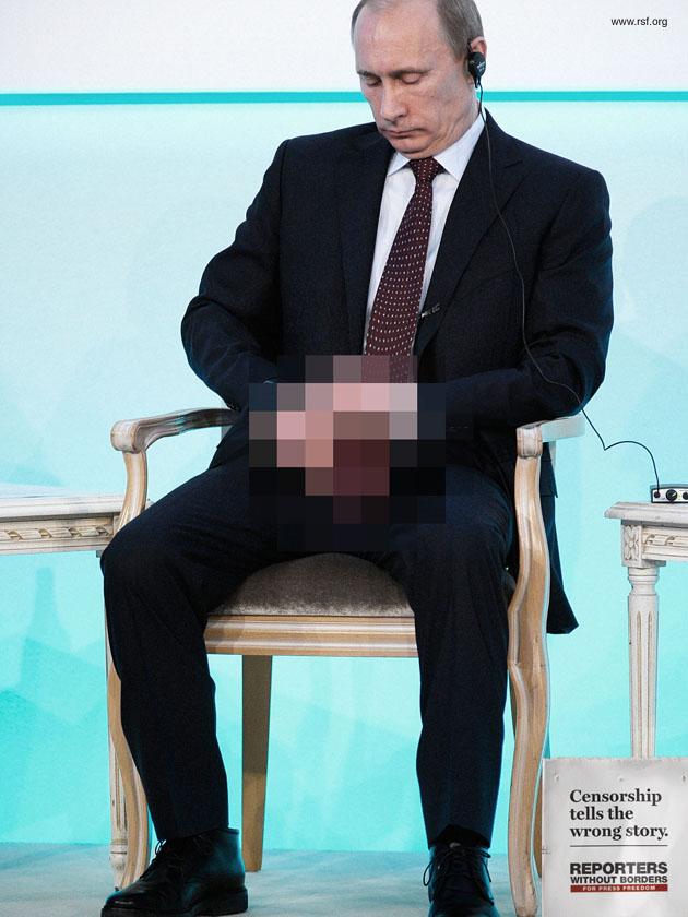 Censorship Tells The Wrong Story Putin Ad By Ogilvy