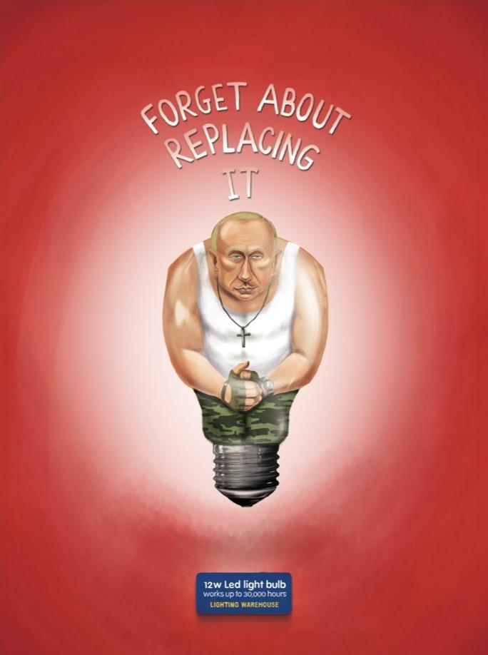 Lighting Warehouse Putin Ad