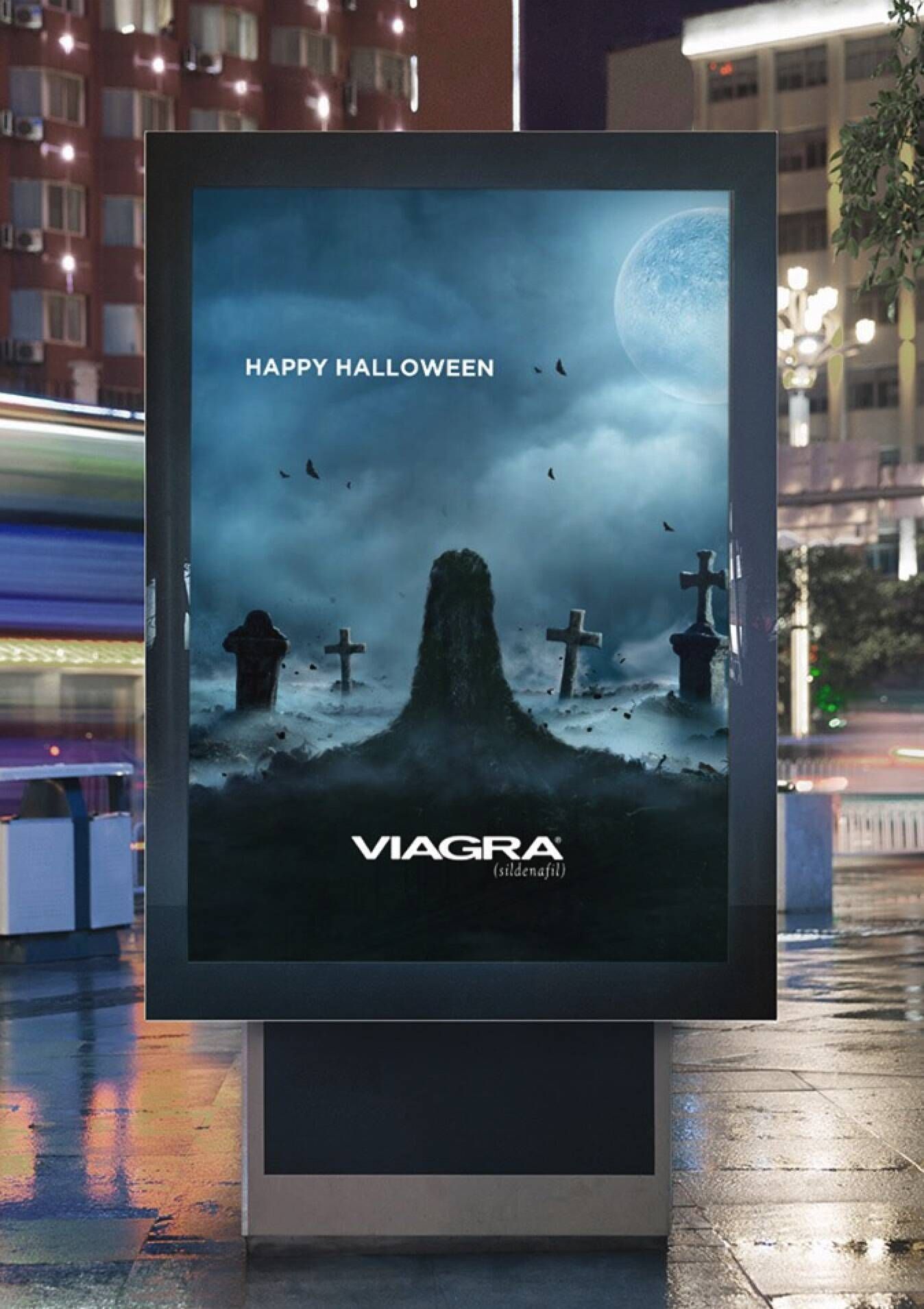 Viagra Halloween Ad